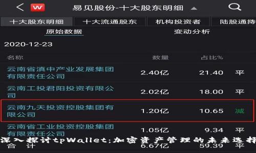 深入探讨tpWallet：加密资产管理的未来选择