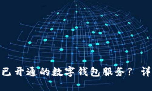 bias如何查询已开通的数字钱包服务? 详解方法与步骤